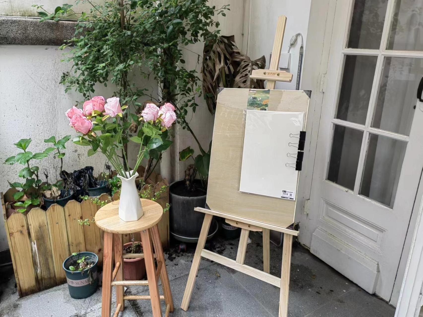Historical Art With Garden Courtyard Near Nanjing Road Апартаменты Шанхай